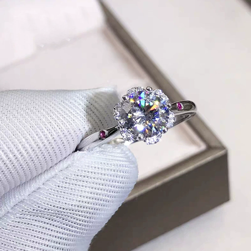 One size ring, platinum 950 sample