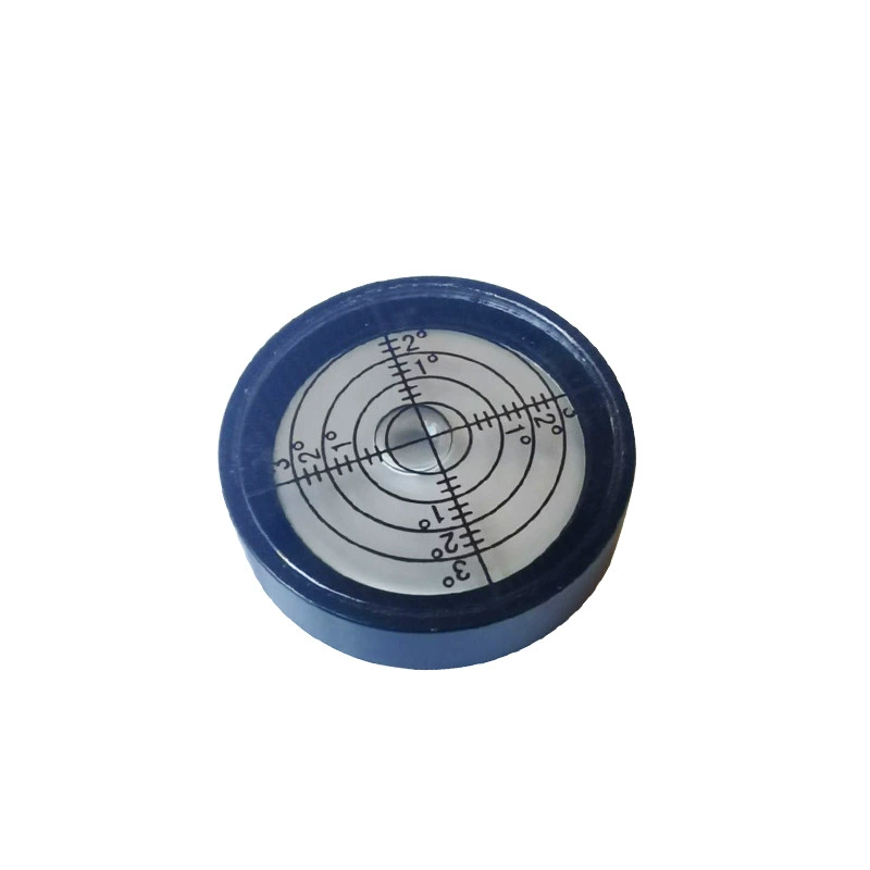 Metal level with glass level bubble, universal level bubble, round level beads