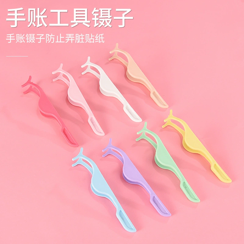 Цветной pp пинцет пластиковый ресницы вспомогательный бигуди для ресниц привитые аксессуары