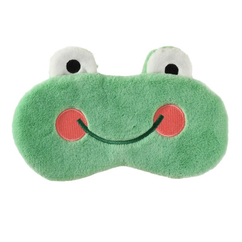Mascherina notte per bambini in peluche con gel freddo_voghion.com