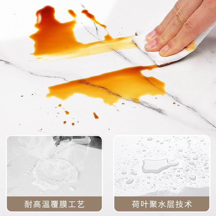 仿大理石瓷砖自粘墙贴卫生间浴室客厅电视背景墙厨房防水贴纸墙纸|undefined