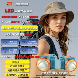 头灯头戴电筒;提灯;手电筒