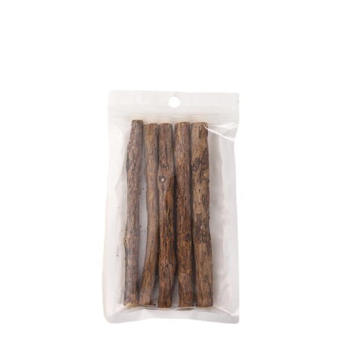 Cat snacks, natural wood polygonum sticks, teething sticks, teeth cleaning sticks, cat sticks to relieve boredom and self-pleasure, 5 toys, pet supplies