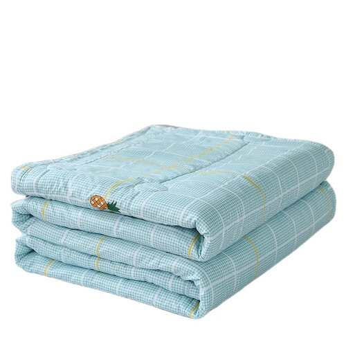 Summer Cool Quilt Washed Cotton Air Conditioned Quilt Summer Thin Quilt Machine Washable Double Summer Quilt Summer Single Quilt Student Dormitory