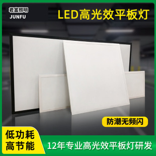 Panel Light Manufacturer High Light Efficiency and High Energy Saving Led Flat Panel Light 600*600 Integrated Ceiling Light Engineering Direct Light