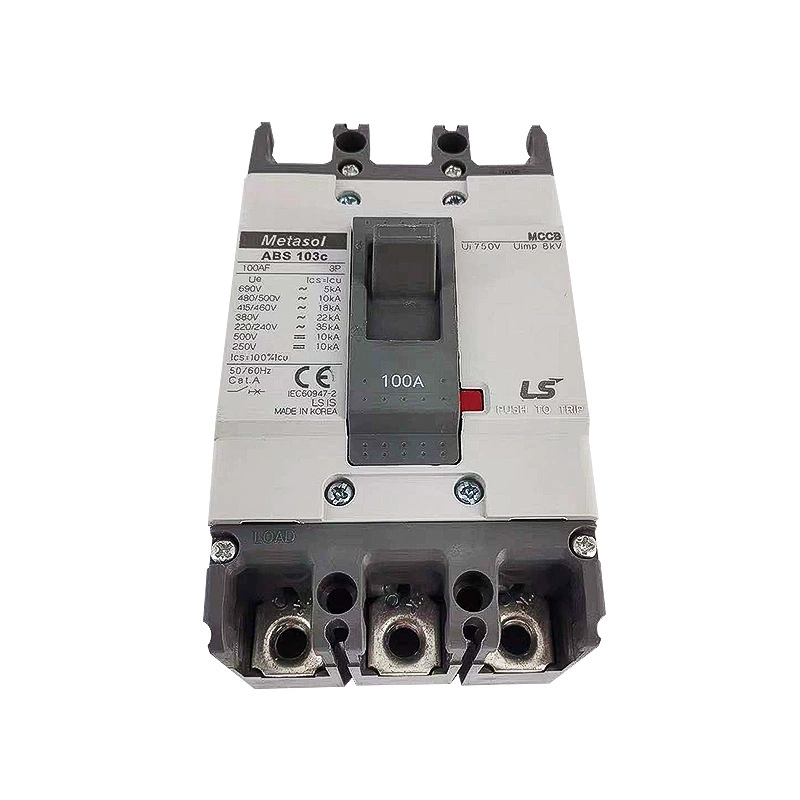 Export hot selling original LS molded case circuit breaker ABS103B 100A air switch for home use