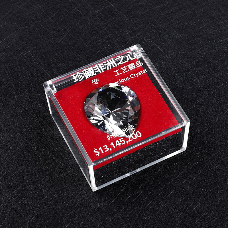 Game Peripheral Heart Action Model Crystal Upgrade Model Ornament Delta Gift African Heart Texture