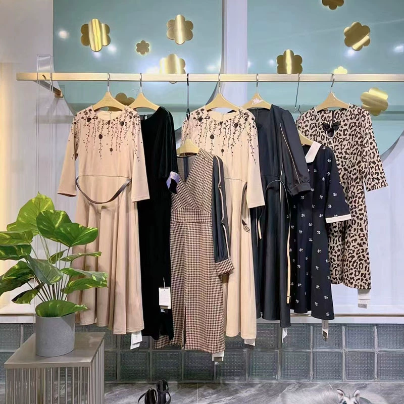 Шэньчжэнь оригинальный дизайн 23 весна новый элегантный интеллектуальный платье бренд скидка женская одежда в прямом эфире