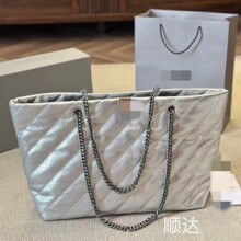 大容量时尚简约气质单肩包包女2024秋冬季新款百搭ins腋下托特E18