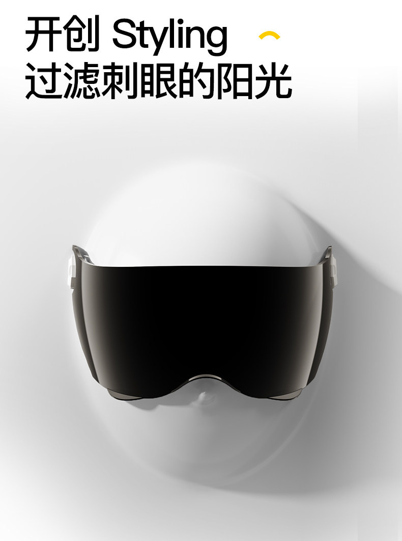 Extra Large Motorcycle Helmet 3C Certified All Seasons Summer Retro Electric Vehicle Helmet