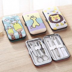 創意卡通不鏽鋼剪指甲工具指甲刀套裝家用修甲修腳刀指甲剪指甲鉗