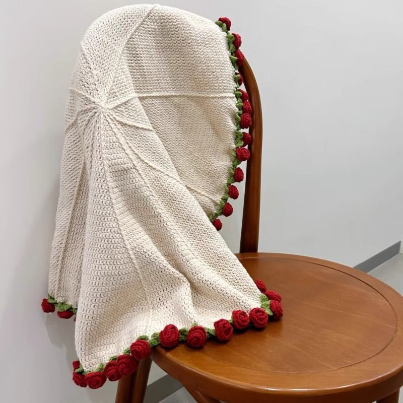 手作りのバラのすずらんの花束の毛布diy材料はグラデーション色の創意プレゼントを包んで彼女の親友に送ります。|undefined