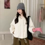 手工气质秋冬肌理棉服