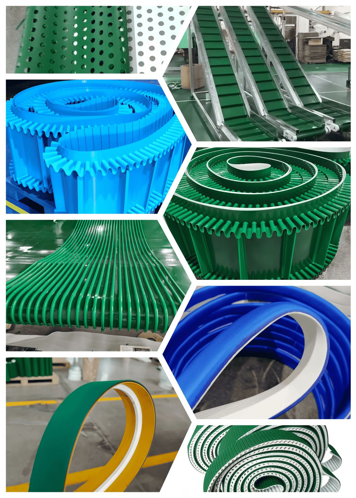 Top riding synchronous belt PU baffle polyurethane steel wire tooth grass pattern transmission belt XH 5M S8M 14M L AT0