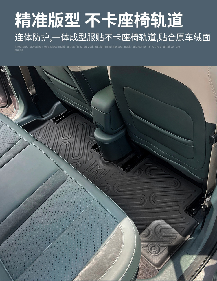 Suitable for 25 Models of Nio Firefly Car Floor Mats, Special Car Floor Mats, Tpe Floor Mats, Trunk Mats