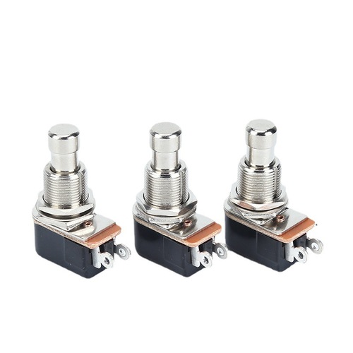DPDT guitar effects pedal switch footswitch, foot rocker, momentary reset without lock