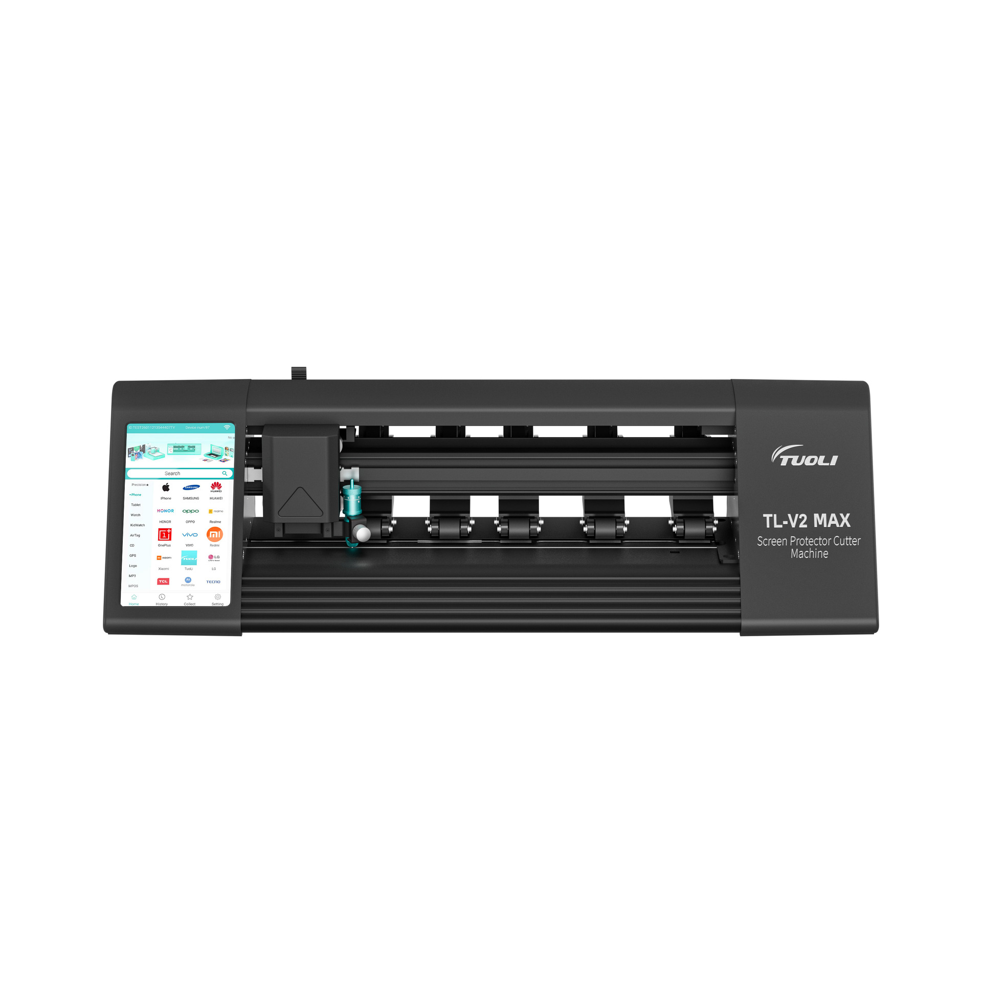 Máquina de corte de película de teléfono móvil pequeña máquina de corte de película de gel inteligente tableta automática teléfono móvil cabeza de corte de película frontal y trasera máquina de corte de película