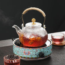 电陶炉茶炉简约煮茶器小型铁壶烧水泡茶电热玻璃家用煮茶壶热代销