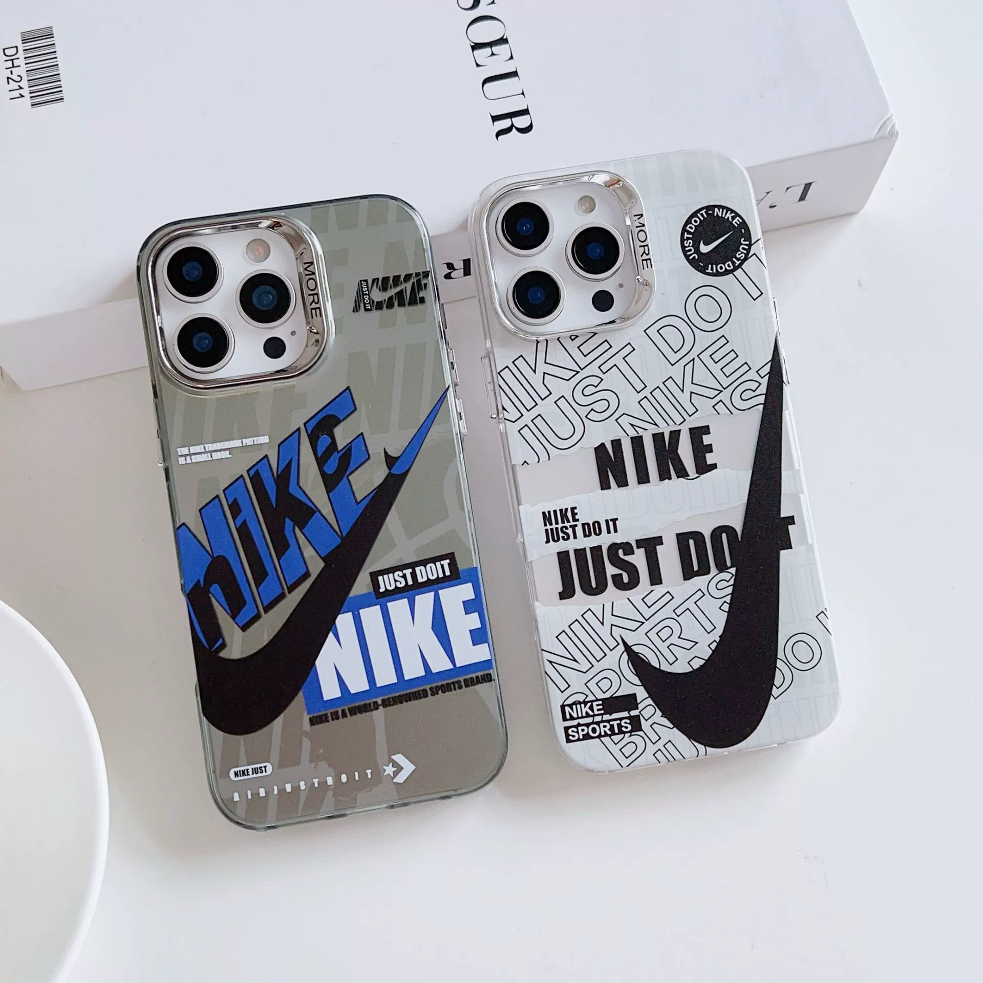 Кейс для телефона совместимый с iPhone 14 Pro, iPhone 13, iPhone, 15 Pro Max, Nike, Apple