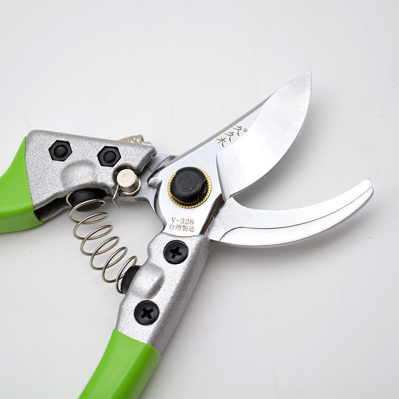 328镀铬 SK5钢 修枝剪 省力果枝树剪 园艺工具铝合金手X20