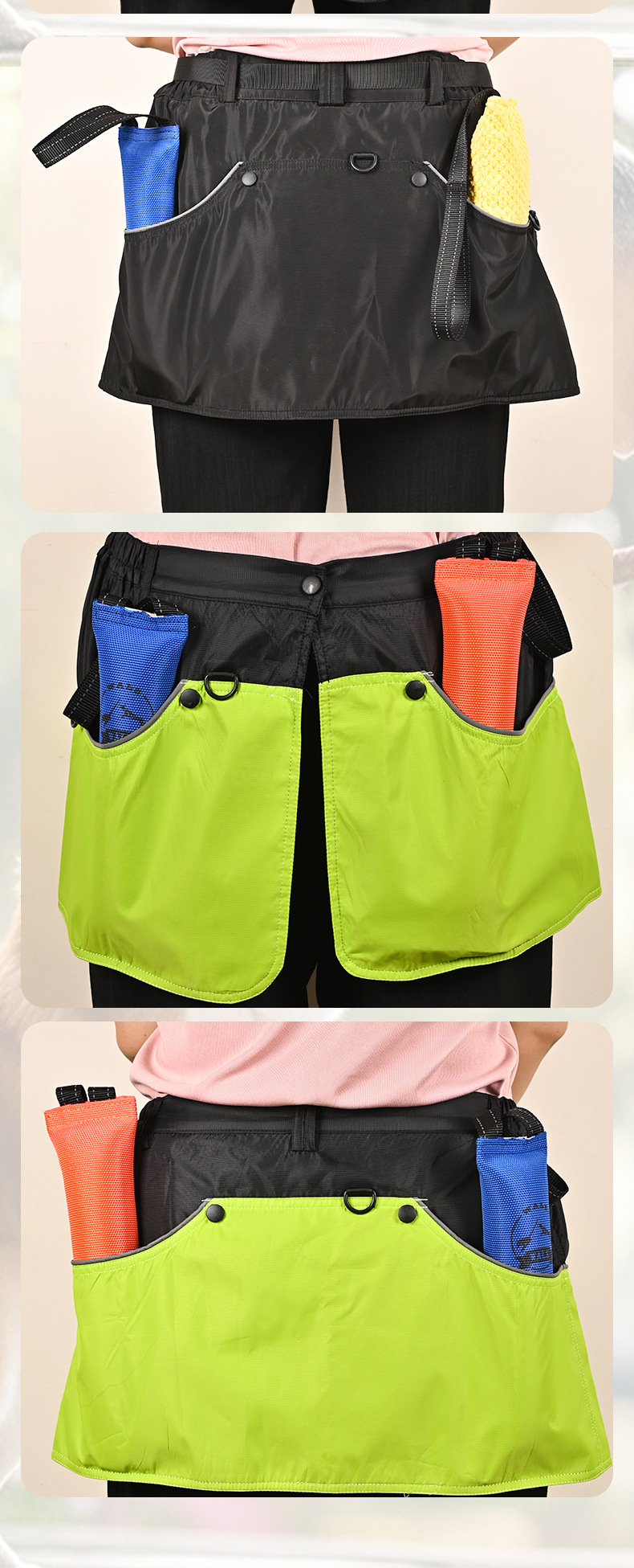 Dog Trainer Apron Vest And Agility Training Pants Bib Shorts_voghion.com
