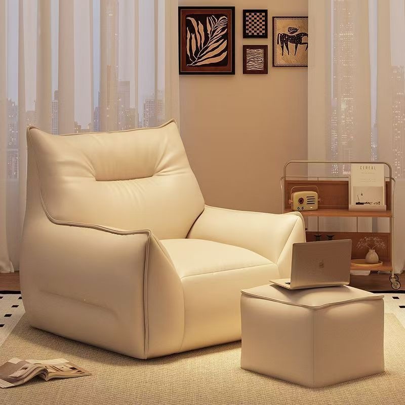 Lazy Sofa Little Devil Single Sofa Japanese-Style Tatami Balcony Recliner Small Apartment Bean Bag Sofa Chair with Backrest