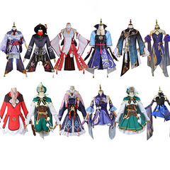 Genshin Impact cosplay Wendy Cloud Pansy Carved Clear Light Eightfold God Son Kurumi Keli Thunder God Sato Ayaka cosplay