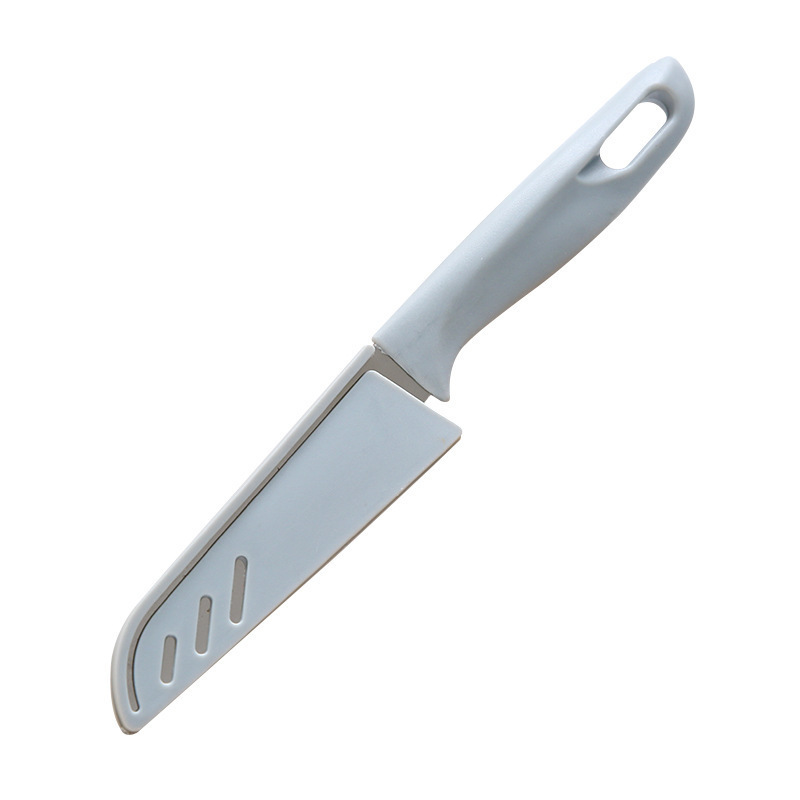 Cuchillo de frutas multifuncional de acero inoxidable cuchillo portátil de corte de frutas cuchillo de corte de verduras