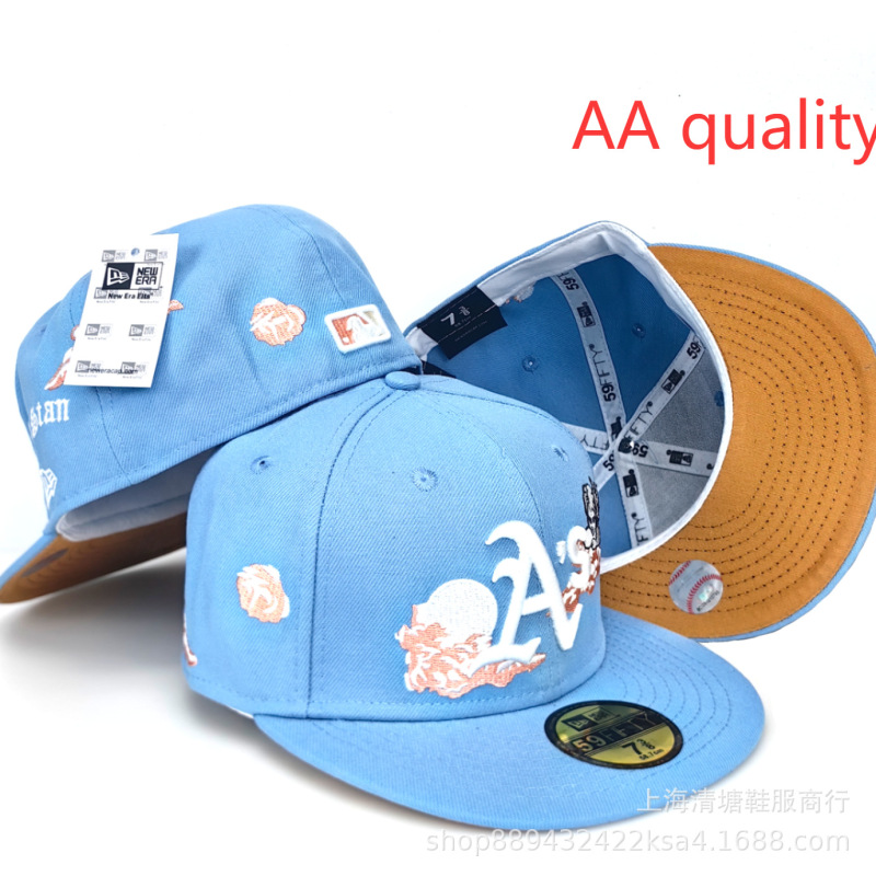 【LA平沿帽】AA高品质闭口防晒遮阳帽情侣搭太阳帽刺绣帽棒球帽|undefined