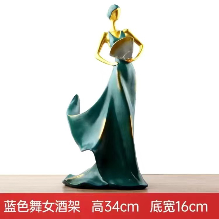 Moderno simple luz de lujo Casa artesanía decoración salón vino gabinete TV gabinete decoración se puede entregar una pieza envío gratuito