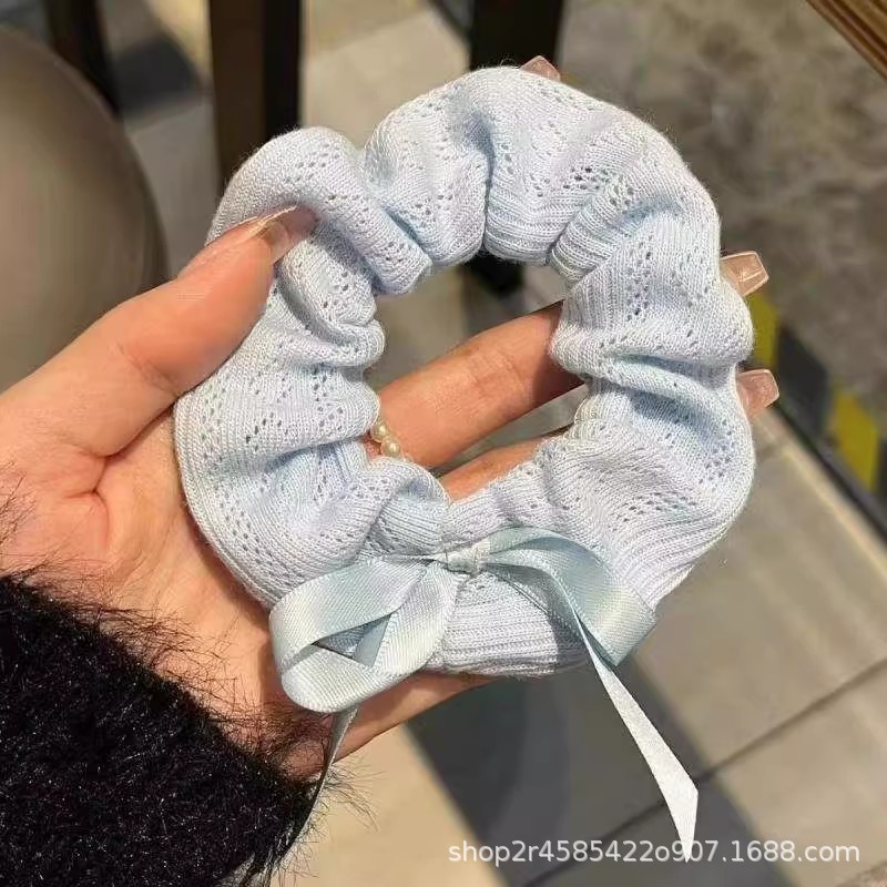 韓国のレイジースタイルの女性用サテンヘアゴム、ハイエンド、多用途、優しいヘアゴム、特大ヘアロープヘッドバンド|undefined