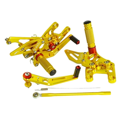 Assembly, Motorcycle pedals
