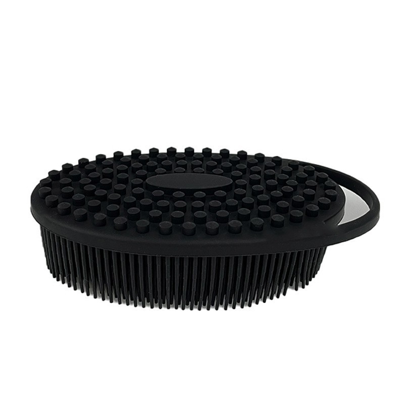 Cross-border Best-selling Silicone Anti-mold Anti-bacterial Face Cleansing Brush Bath Scrubbing Exfoliating Massage Brush Multi-functional Cleaning Bath Brush