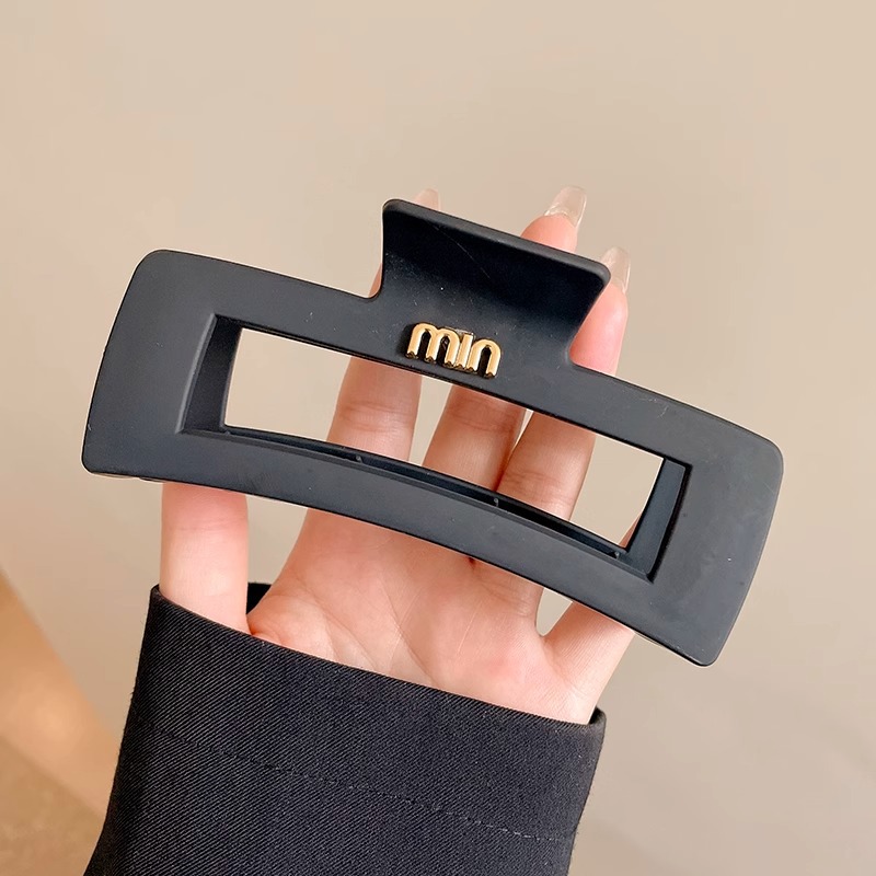 Clip de tiburón grande Cabeza trasera femenina updo artefacto temperamento horquilla tocado clip de pelo de alta calidad accesorios para el cabello clip horquilla