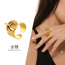 ���ǚW�����������͉����_�ڽ�Ů���P�PVD����18K��ָ�h���Ů