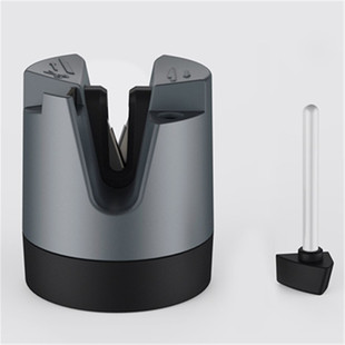 Multifunctional suction cup sharpener X-type tungsten steel sharpener can grind right-angle knife serrated knife scissors