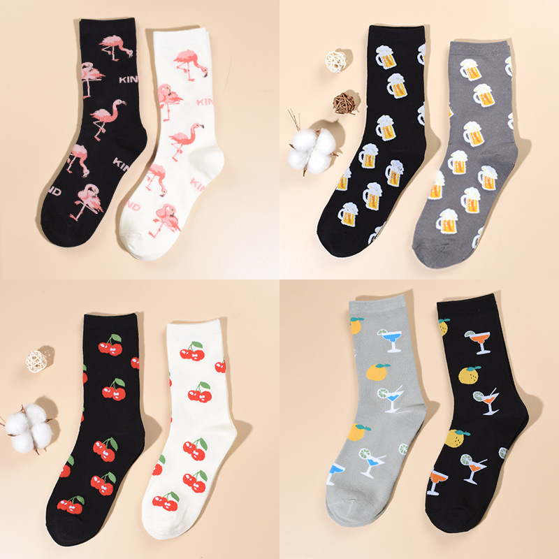 Amazon new tube socks children European and American ins wind fruit autumn and winter net red trend socks cotton manufacturers wholesale Amazon new tube socks children European and American ins wind fruit autumn and winter net red trend socks cotton manufacturers wholesale