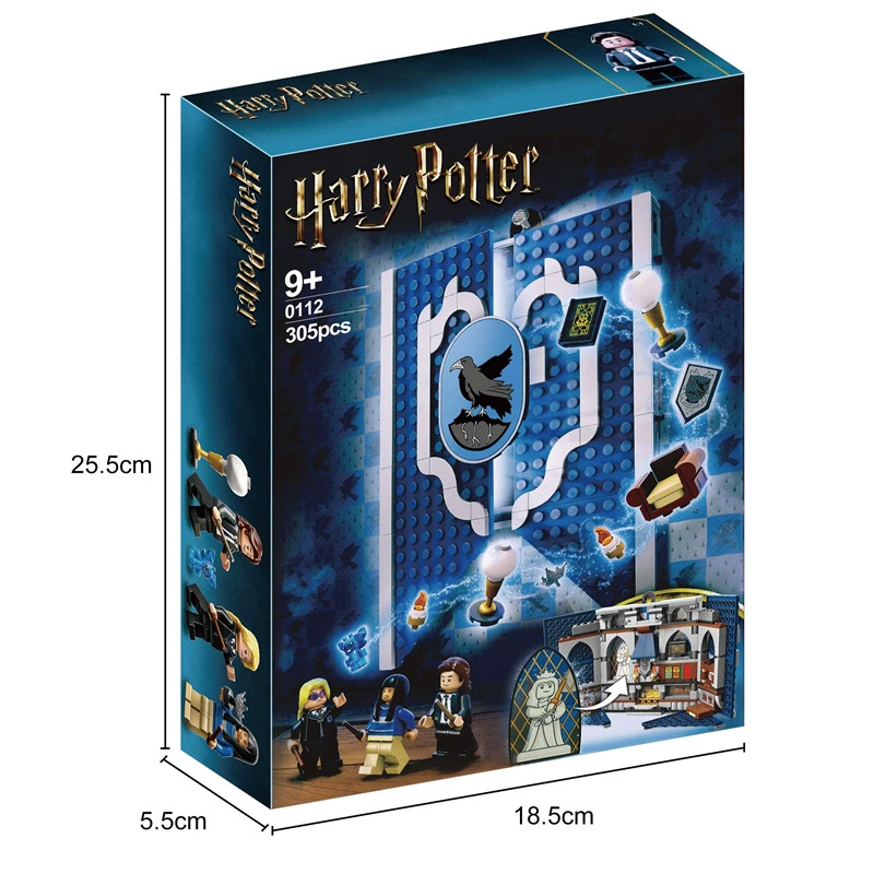 Набор строительных блоков (совместим с LEGO Harry Potter) — замок в стиле Хогвартса и фигурки, варианты с несколькими деталями