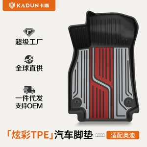 Suitable for Audi A4L A5L A6L A7L Q5L Q3 Q5L Special Car-Specific Colorful Tpe Car Floor Mats