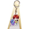 BTS Bulletproof Youth Group Acrylic keychain Anime double -layer pendant cute star necklace