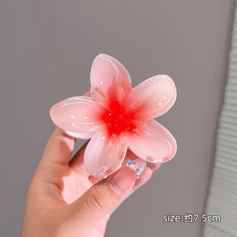 Europa y Estados Unidos vacaciones transfronterizas huevos flores clip de pelo de la cabeza detrás de la cabeza clip de agarre para niños clip de cabello para mujeres lindas
