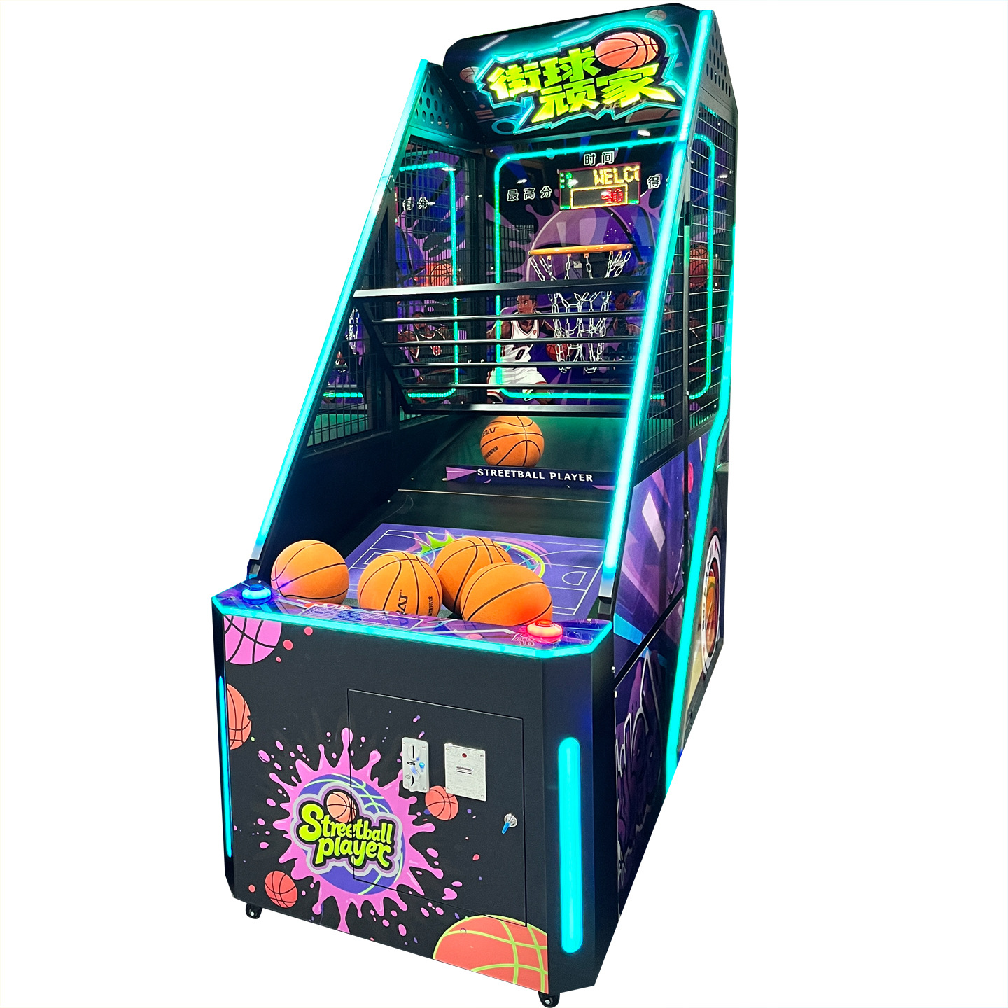 Deluxe basketball player game console (excluding shipping fee)