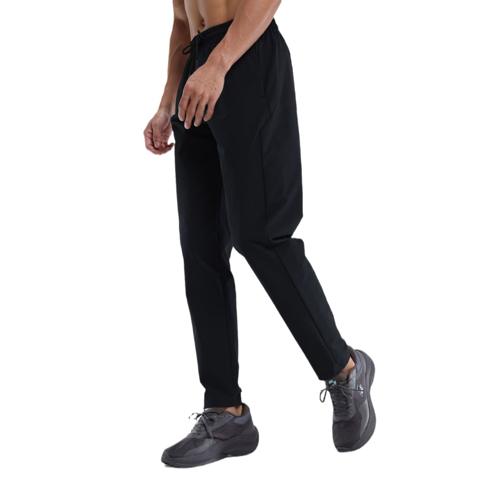 LULU pantalones deportivos rápidos para hombres al aire libre montañismo impermeable a prueba de viento correr fitness yoga entrenamiento casual pantalones para hombres