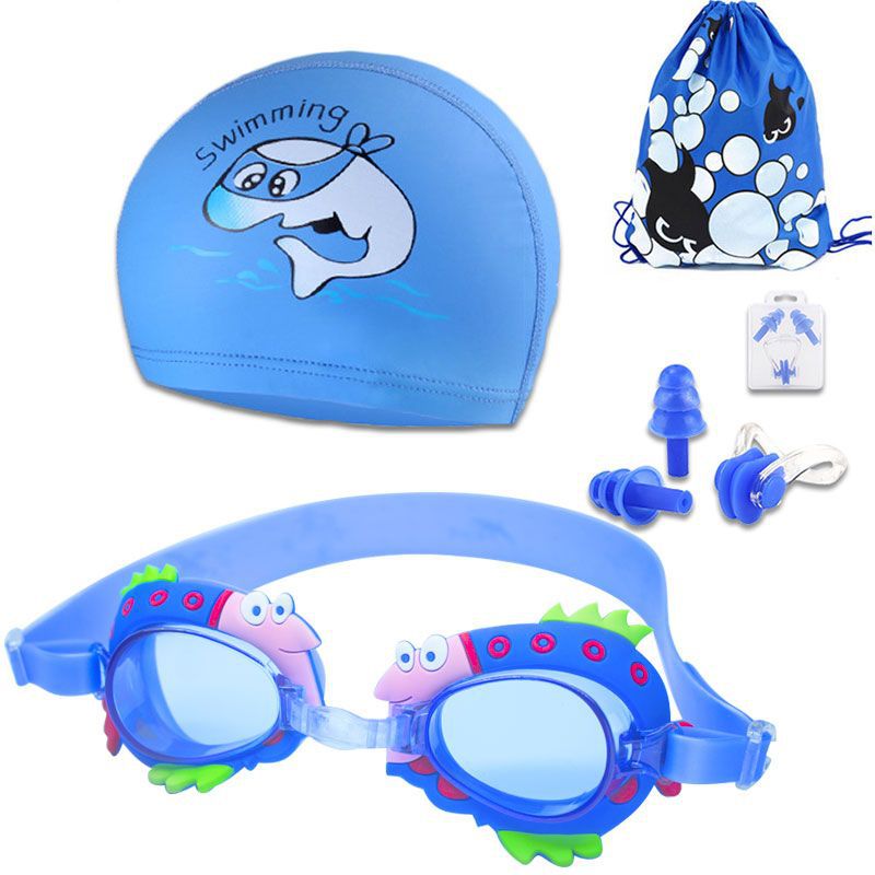 Universal transparent waterproof children's swimming goggles for men…