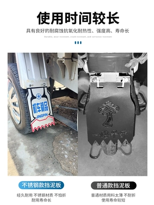 Electric vehicle fender | steel mudguard