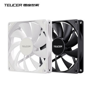 TEUCER 9015����̨ʽ��X�C��9cm�L�Ⱥ�ɫ9015�ؿ��o��CPUɢ����