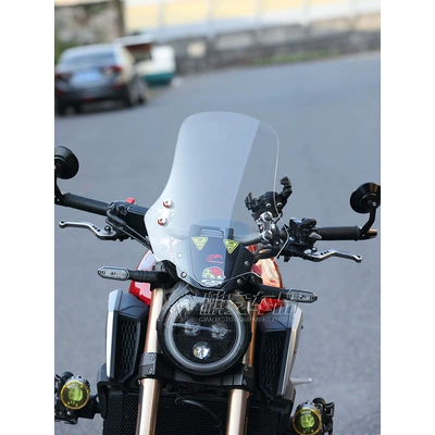 Motorcycle front windshield for Suzuki, Plexiglass Street