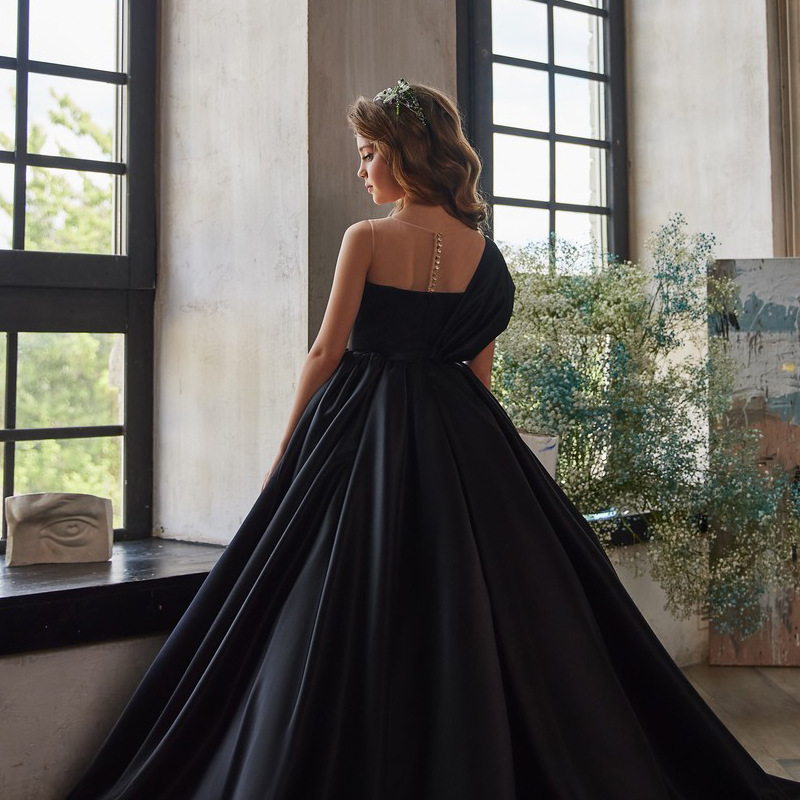 Prinsessklänning för flickor bröllopsklänning med tyll fest_voghion.com