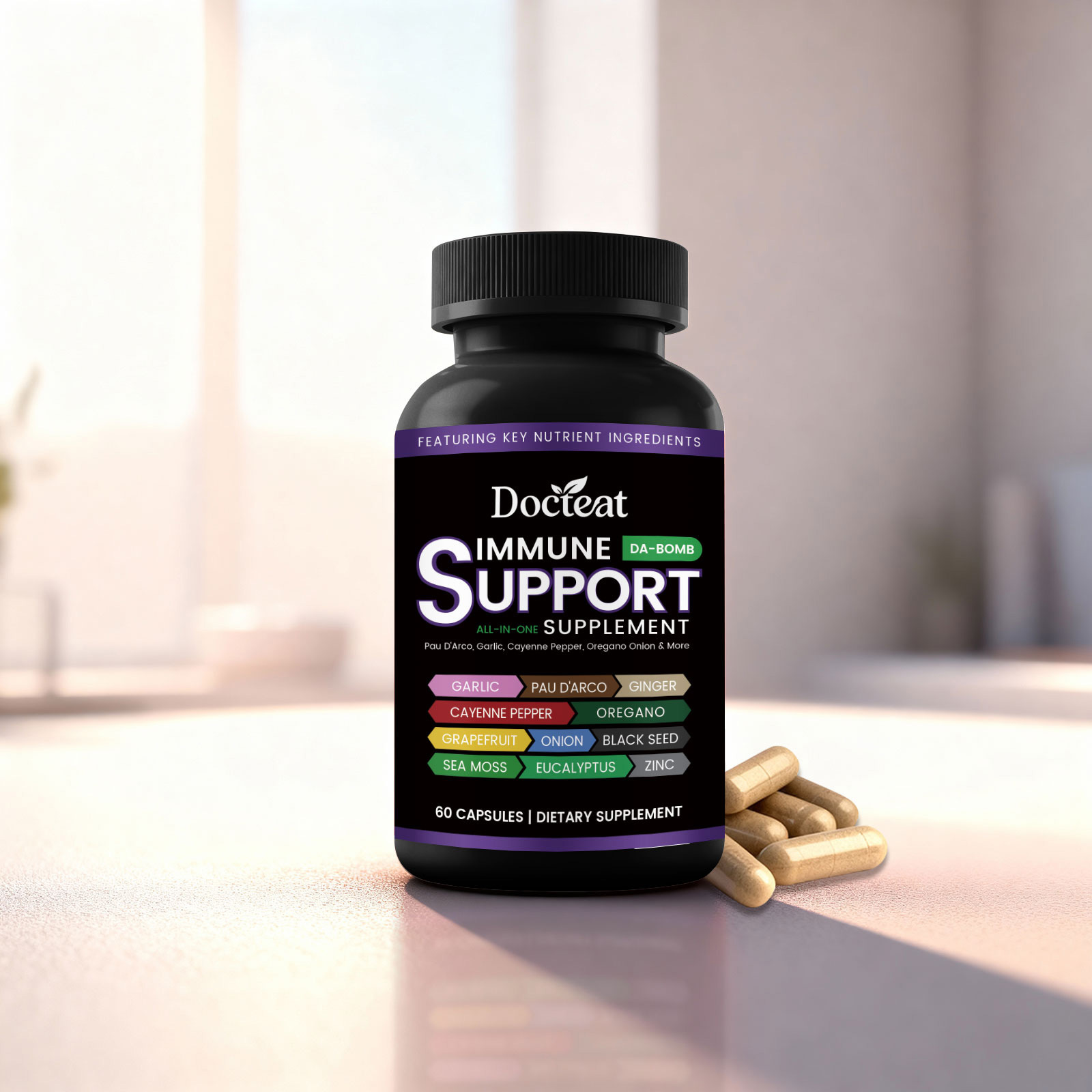 DOCTEAT 多维身体护理胶囊 温和护理身体调节身体提升活力胶囊