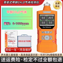 ZY-456X泵吸式甲醇气体检测仪 易燃易爆甲醇CH4O气体浓度分析仪
